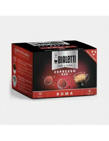BIALETTI CAFFE ROMA MULTIPACK 72 Capsule in Alluminio